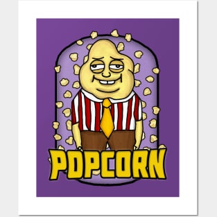 POPCORN MAN Posters and Art